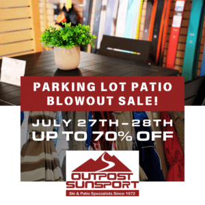 Outpost Instagram Size | July Parking Lot Blowout Sale | Outpost Sunsport